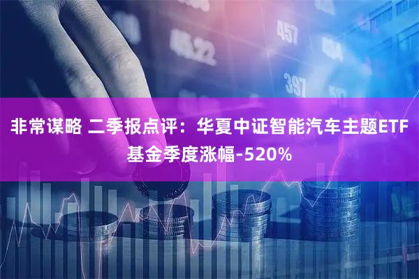 非常谋略 二季报点评：华夏中证智能汽车主题ETF基金季度涨幅-520%